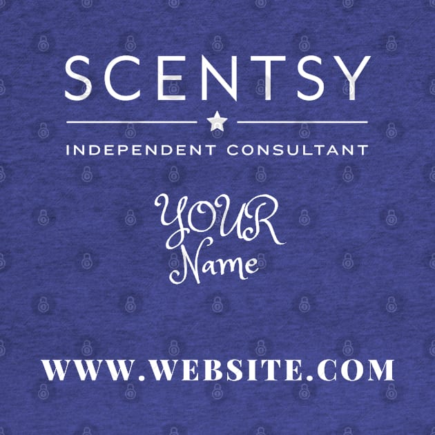 scentsy independent consultant gift ideas with custom name and website by scentsySMELL